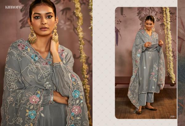 Kimora Dilbara Ocassional organza Designer Salwar Suit Collection